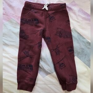 Careter's 3t boys sweat pants vehicles